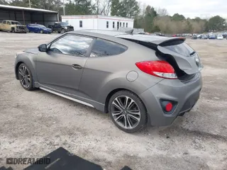 2016 Hyundai Veloster Turbo with VIN KMHTC6AE8GU272716, listed as a IAAI auction lot 41849353 with 170,878 mi miles. Bid and sale history available at carsss.com. Image 3.