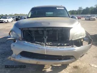 2011 Infiniti QX56 7-passenger with VIN JN8AZ2NF3B9502751, listed as a Copart auction lot 52233705 with Not Provided miles and Salvage Title. Bid and sale history available at carsss.com. Image 5.