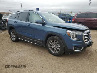 2024 GMC Terrain SLT z VIN 3GKALVEGXRL196080, wystawiony jako Copart lot #54784105 z przebiegiem Nie podano mil oraz Szkoda całkowita • Salvage title. Historia ofert i sprzedaży dostępna na DreamBid. Obrazek 4.