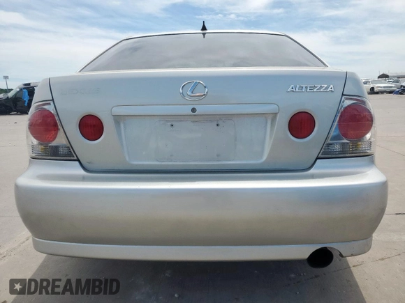 2003 Lexus IS 300/350 z VIN JTHBD192930069585, wystawiony jako Copart lot #58181625 z przebiegiem 170 661 mil mil oraz Czysty tytuł • Clean title. Historia ofert i sprzedaży dostępna na DreamBid. Obrazek 6.