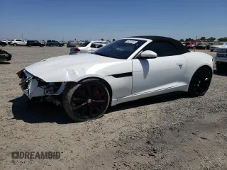 2021 Jaguar F-Type with VIN SAJD55FE7MCK75289, listed as a Copart auction lot 56250635 with 8,533 mi miles and Salvage Title. Bid and sale history available at DreamBid. Image 1.