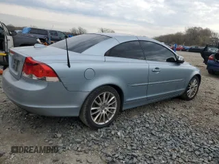 2008 Volvo C70 with VIN YV1MC67218J049338, listed as a Copart auction lot 50993735 with 187,924 mi miles and Salvage Title. Bid and sale history available at carsss.com. Image 3.