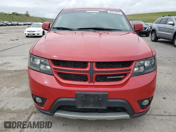 2018 Dodge Journey GT with VIN 3C4PDCEG1JT473257, listed as a Copart auction lot 58973915 with 166,172 mi miles and Salvage title. Bid and sale history available at DreamBid. Image 5.