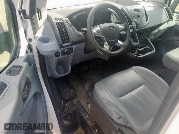2015 Ford Transit Cargo with VIN 1FTNE1ZM6FKA10483, listed as a Copart auction lot 60918755 with 333,904 mi miles and Salvage title. Bid and sale history available at DreamBid. Image 8.
