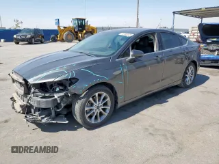 2017 Ford Fusion SE with VIN 3FA6P0H74HR125169, listed as a Copart auction lot 62735645 with 122,393 mi miles and Salvage title. Bid and sale history available at DreamBid. Image 1.