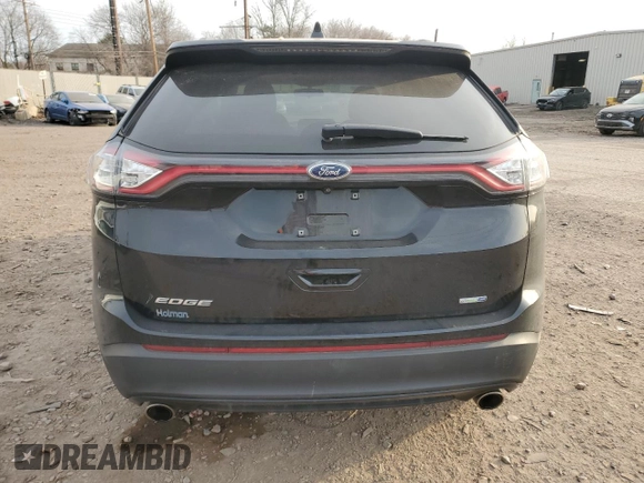 2017 Ford Edge SE with VIN 2FMPK4G9XHBC51201, listed as a Copart auction lot 48622425 with 49,286 mi miles and Salvage Title. Bid and sale history available at carsss.com. Image 6.