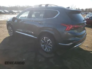 2023 Hyundai Santa Fe Calligraphy with VIN 5NMS5DAL6PH619450, listed as a Copart auction lot 46911575 with 15,164 mi miles and Salvage Title. Bid and sale history available at carsss.com. Image 2.