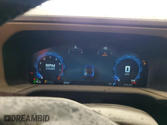2025 Ford Bronco Sport Big Bend with VIN 3FMCR9BNXSRE15003, listed as a Copart auction lot 57883405 with 4,174 mi miles and Salvage title. Bid and sale history available at DreamBid. Image 9.