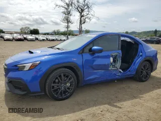2023 Subaru WRX Premium с VIN JF1VBAF65P9824749, выставлен на аукционе Copart как лот 52210825 с пробегом 4 965 миль миль и Списание • Salvage title. История ставок и продаж доступна на DreamBid. Изображение 1.