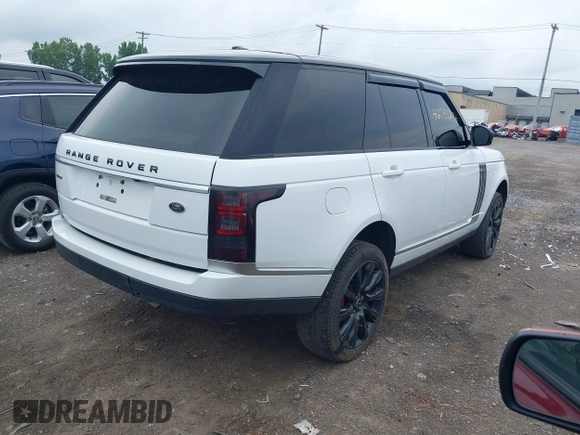2015 Land Rover Range Rover Supercharged z VIN SALGS2TF3FA234942, wystawiony jako IAAI lot #42733236 z przebiegiem 122 476 mil mil oraz . Historia ofert i sprzedaży dostępna na DreamBid. Obrazek 4.