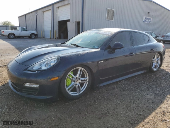 2013 Porsche Panamera S Hybrid with VIN WP0AD2A76DL045139, listed as a Copart auction lot 81294574 with 117,128 mi miles and Clean Title. Bid and sale history available at carsss.com. Image 1.