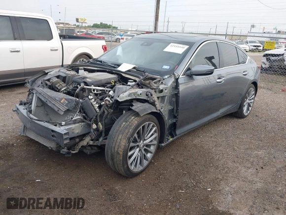 2021 Cadillac CT5 Premium Luxury z VIN 1G6DN5RK3M0146941, wystawiony jako IAAI lot #41934950 z przebiegiem Nie podano mil oraz . Historia ofert i sprzedaży dostępna na DreamBid. Obrazek 18.