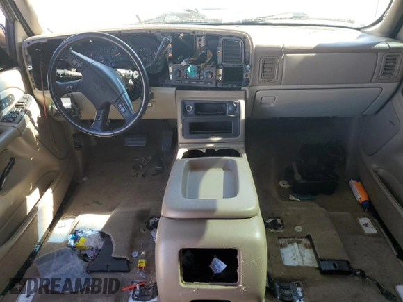 2005 GMC Yukon XL SLT with VIN 1GKFK16Z25J140976, listed as a Copart auction lot 47102665 with 169,420 mi miles and Salvage Title. Bid and sale history available at carsss.com. Image 8.