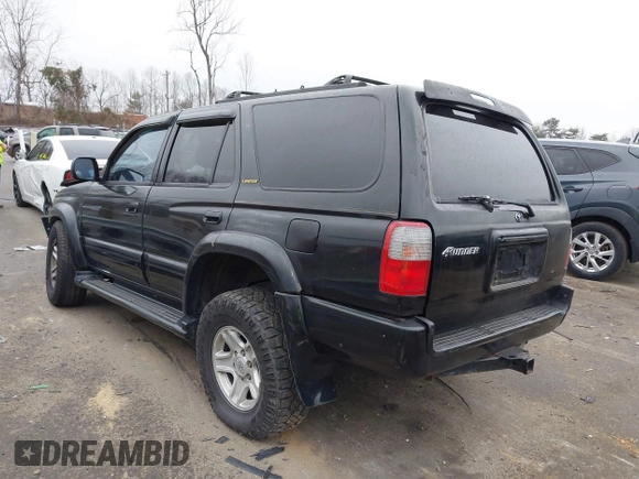 1999 Toyota 4Runner Limited with VIN JT3GN87R8X0110067, listed as a IAAI auction lot 41691327 with 204,503 mi miles and . Bid and sale history available at DreamBid. Image 3.
