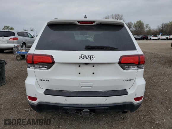 2021 Jeep Grand Cherokee Laredo X with VIN 1C4RJFAG4MC809721, listed as a Copart auction lot 53433595 with 136,257 mi miles and Salvage title. Bid and sale history available at DreamBid. Image 6.