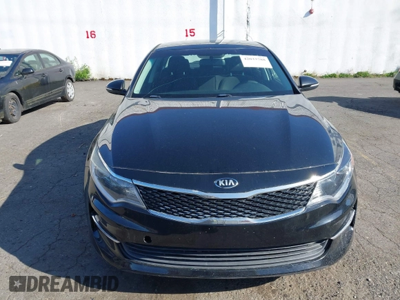 2016 Kia Optima LX with VIN 5XXGT4L31GG003274, listed as a IAAI auction lot 42033788 with 1 mi miles. Bid and sale history available at carsss.com. Image 11.