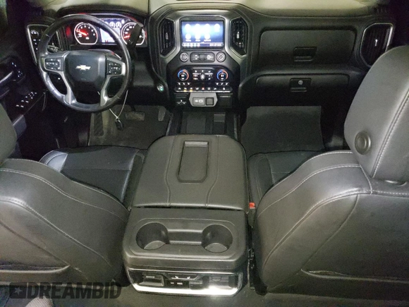 2021 Chevrolet Silverado 1500 LTZ with VIN 1GCUYGED8MZ339153, listed as a Copart auction lot 47932015 with 127,270 mi miles and Salvage Title. Bid and sale history available at DreamBid. Image 8.