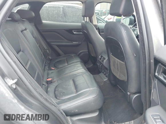 2018 Jaguar F-Pace 25t Prestige with VIN SADCK2FX4JA351050, listed as a IAAI auction lot 41554865 with 107,341 mi miles and . Bid and sale history available at DreamBid. Image 8.