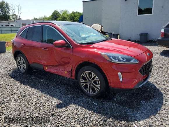 2021 Ford Escape SEL с VIN 1FMCU9H67MUA14292, выставлен на аукционе Copart как лот 61472095 с пробегом 33 270 миль миль и Списание • Salvage title. История ставок и продаж доступна на DreamBid. Изображение 4.