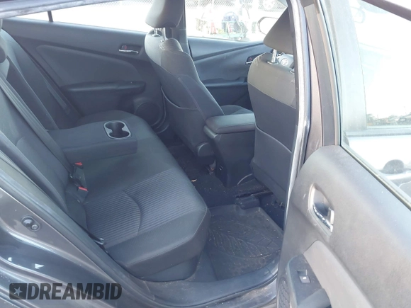 2018 Toyota Prius Two with VIN JTDKBRFU6J3582025, listed as a IAAI auction lot 41681244 with 77,504 mi miles and . Bid and sale history available at carsss.com. Image 8.