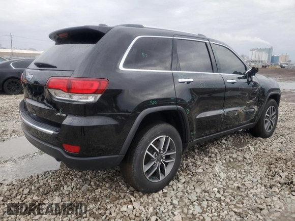 2020 Jeep Grand Cherokee Limited X with VIN 1C4RJFBGXLC383983, listed as a Copart auction lot 47772605 with 46,634 mi miles and Salvage Title. Bid and sale history available at carsss.com. Image 3.