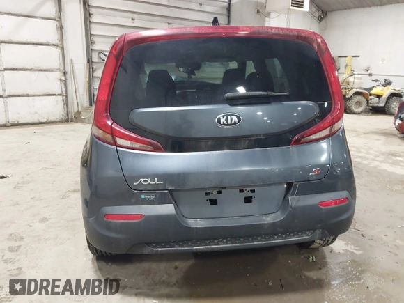 2020 Kia Soul LX with VIN KNDJ23AU4L7056682, listed as a IAAI auction lot 41679775 with 85,531 mi miles. Bid and sale history available at carsss.com. Image 16.