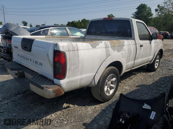 2001 Nissan Frontier XE z VIN 1N6DD21S41C395492, wystawiony jako Copart lot #59430105 z przebiegiem 108 576 mil mil oraz Czysty tytuł • Clean title. Historia ofert i sprzedaży dostępna na DreamBid. Obrazek 3.