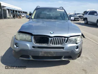 2008 BMW X3 3.0si with VIN WBXPC93458WJ13124, listed as a Copart auction lot 52737205 with 170,634 mi miles and Salvage Title. Bid and sale history available at carsss.com. Image 5.