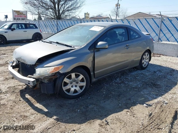 2008 Honda Civic Cpe EX with VIN 2HGFG12818H512972, listed as a IAAI auction lot 41774675 with 152,730 mi miles. Bid and sale history available at carsss.com. Image 2.