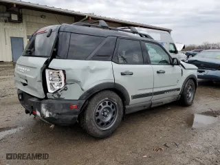 2024 Ford Bronco Sport Outer Banks with VIN 3FMCR9C68RRE23733, listed as a Copart auction lot 47561615 with 0 mi miles and Salvage Title. Bid and sale history available at carsss.com. Image 3.