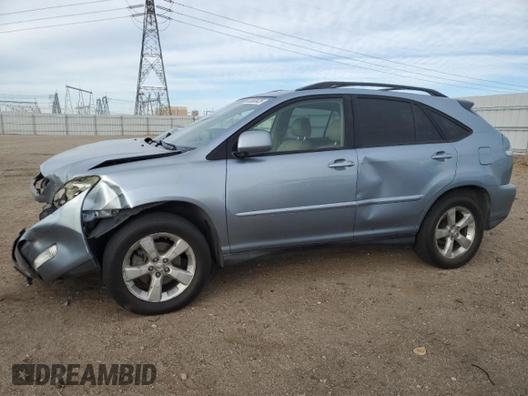 2006 Lexus RX 330 with VIN JTJGA31U060061109, listed as a Copart auction lot 44463425 with 137,205 mi miles and Salvage Title. Bid and sale history available at carsss.com. Image 1.