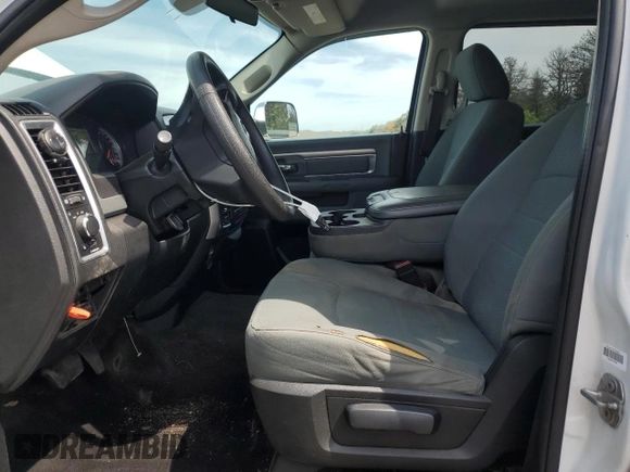 2017 Ram 1500 Big Horn with VIN 1C6RR7TT2HS807803, listed as a Copart auction lot 61946035 with Not provided miles and Salvage title. Bid and sale history available at DreamBid. Image 7.