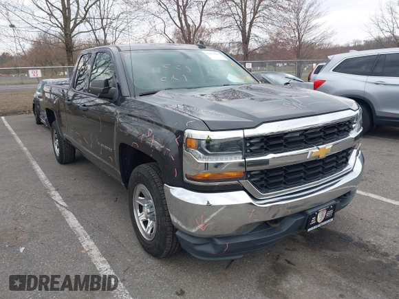 2016 Chevrolet Silverado 1500 Work Truck with VIN 1GCVKNEC8GZ303601, listed as a IAAI auction lot 41913390 with 222,939 mi miles and . Bid and sale history available at DreamBid. Image 1.