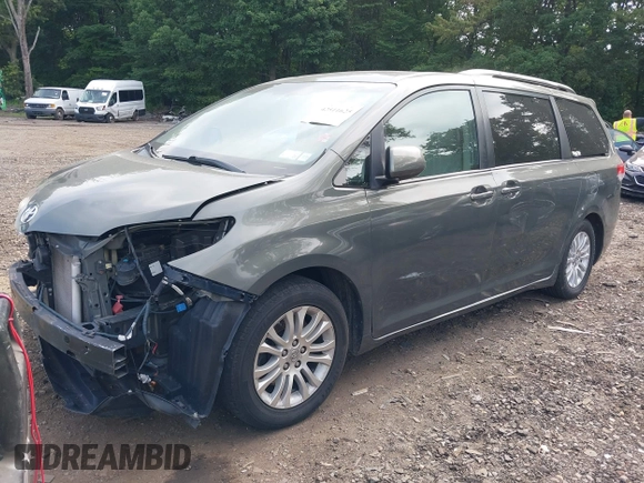 2012 Toyota Sienna XLE AAS with VIN 5TDYK3DC5CS181116, listed as a IAAI auction lot 42511625 with 120,721 mi miles and . Bid and sale history available at DreamBid. Image 17.
