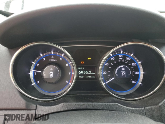 2011 Hyundai Sonata Limited with VIN 5NPEC4AC1BH244176, listed as a Copart auction lot 54203375 with 166,935 mi miles and Salvage Title. Bid and sale history available at carsss.com. Image 9.