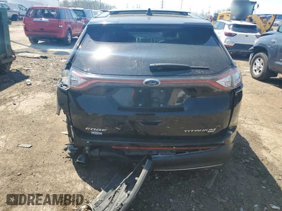 2017 Ford Edge Titanium z VIN 2FMPK4K81HBB56007, wystawiony jako Copart lot #53560635 z przebiegiem 87 552 mil mil oraz Czysty tytuł • Clean title. Historia ofert i sprzedaży dostępna na DreamBid. Obrazek 6.