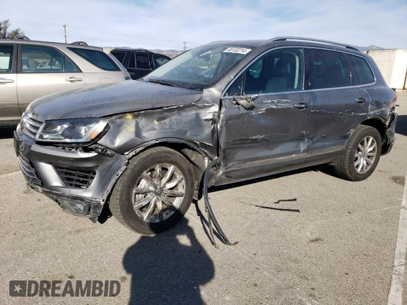 2016 Volkswagen Touareg Sport с VIN WVGEF9BP0GD012604, выставлен на аукционе Copart как лот 85132214 с пробегом 127 155 миль миль и Чистый • Clean title. История ставок и продаж доступна на DreamBid. Изображение 1.
