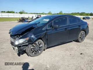 2015 Honda Civic EX z VIN 19XFB2F87FE033123, wystawiony jako Copart lot #56055825 z przebiegiem 185 396 mil mil oraz Szkoda całkowita • Salvage title. Historia ofert i sprzedaży dostępna na DreamBid. Obrazek 1.