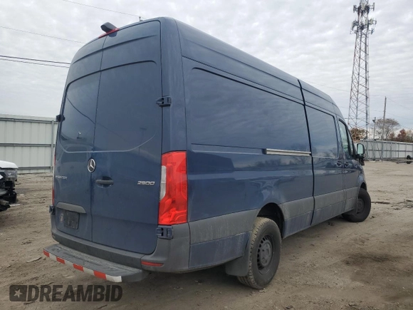 2023 Mercedes-Benz Sprinter Cargo Cargo with VIN W1Y40CHY1PT138065, listed as a Copart auction lot 82164074 with Not Provided miles and Salvage Title. Bid and sale history available at carsss.com. Image 3.