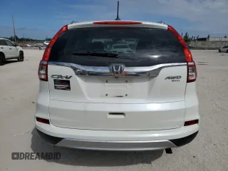 2015 Honda CR-V EX-L with VIN 5J6RM4H75FL040998, listed as a Copart auction lot 45461775 with 124,453 mi miles and Salvage Title. Bid and sale history available at carsss.com. Image 6.