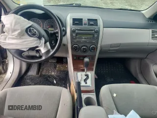 2011 Toyota Corolla L with VIN 2T1BU4EE0BC609090, listed as a Copart auction lot 52022585 with Not Provided miles and Salvage Title. Bid and sale history available at carsss.com. Image 8.