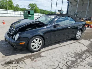 2003 Mercedes-Benz CLK 320 with VIN WDBLK65G43T140926, listed as a Copart auction lot 54426345 with 65,221 mi miles and Salvage Title. Bid and sale history available at DreamBid. Image 1.