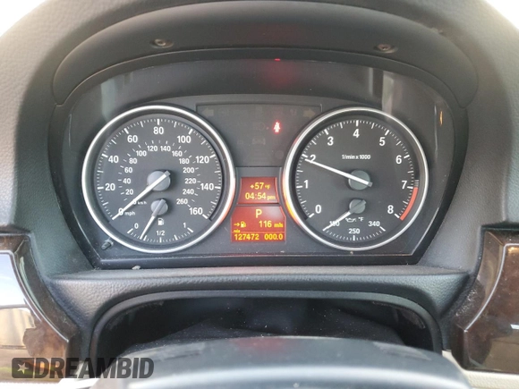 2011 BMW 3 Series 328i with VIN WBADW3C50BE541836, listed as a Copart auction lot 88478575 with 127,472 mi miles and Salvage Title. Bid and sale history available at carsss.com. Image 9.
