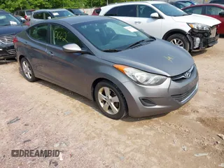 2013 Hyundai Elantra GLS with VIN 5NPDH4AE8DH356667, listed as a IAAI auction lot 42340662 with 139,372 mi miles and . Bid and sale history available at DreamBid. Image 1.