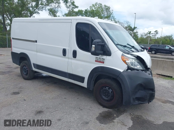 2017 Ram ProMaster Cargo z VIN 3C6TRVAG9HE546267, wystawiony jako IAAI lot #42180933 z przebiegiem 78 805 mil mil oraz . Historia ofert i sprzedaży dostępna na DreamBid. Obrazek 1.