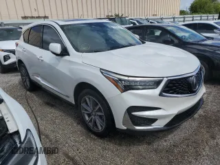 2020 Acura RDX w/Technology Pkg with VIN 5J8TC1H51LL010616, listed as a Copart auction lot 59505954 with 28,268 mi miles and Salvage Title. Bid and sale history available at carsss.com. Image 4.