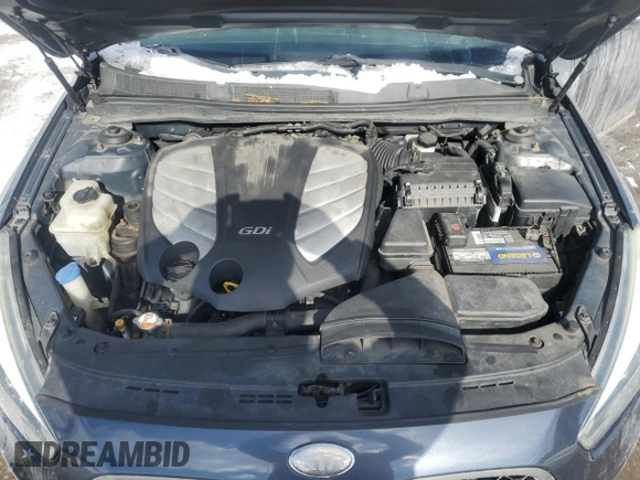 2014 Kia Cadenza Premium with VIN KNALN4D78E5124117, listed as a Copart auction lot 45187345 with 110,781 mi miles and Salvage Title. Bid and sale history available at carsss.com. Image 11.