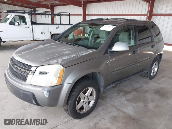 2005 Chevrolet Equinox LS with VIN 2CNDL13F056019513, listed as a IAAI auction lot 41575449 with 161,589 mi miles. Bid and sale history available at carsss.com. Image 2.