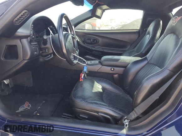 2004 Chevrolet Corvette Z06 with VIN 1G1YY12S745127491, listed as a Copart auction lot 76526834 with 70,782 mi miles and Salvage Title. Bid and sale history available at carsss.com. Image 7.