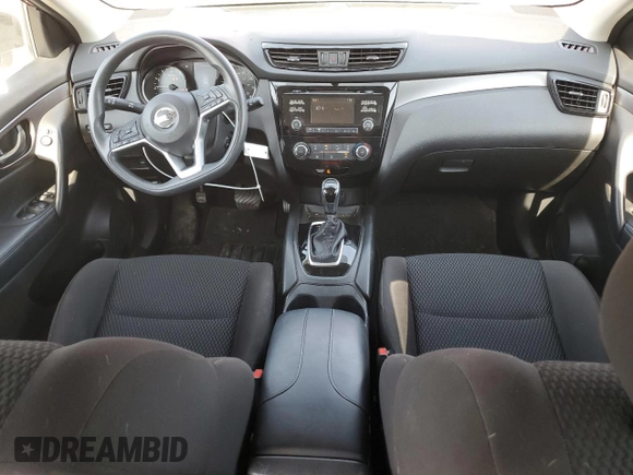 2017 Nissan Rogue SV with VIN JN1BJ1CP7HW007026, listed as a Copart auction lot 60282215 with 53,792 mi miles and Salvage title. Bid and sale history available at DreamBid. Image 8.